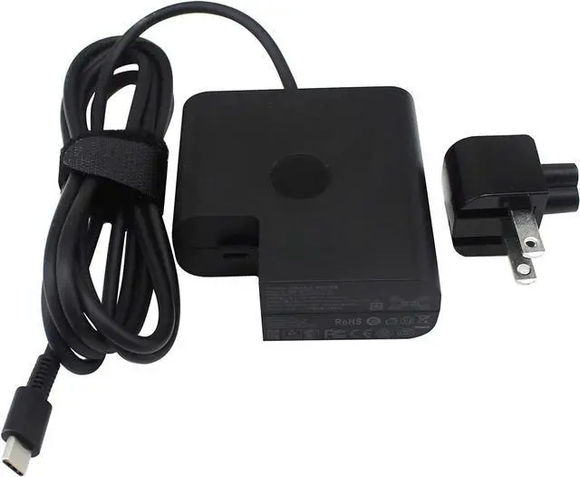 Alt view image 2 of 7 - 65W USB-C Type-C Docking Station Laptop Charger for Dell XPS 13 9360 9365 9370 9333 9380 Inspiron 14 7437 Latitude 7390 2in1 7275 5175 5285 5290-2in1 Acer/Asus/Samsung/Chromebook Microsoft Adapter.