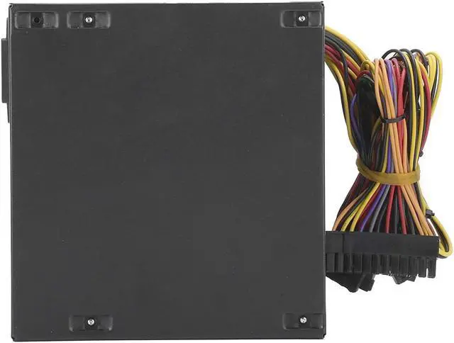 Alt view image 6 of 7 - PC Power Supply Quiet Cooling Fan Power Supply for PC Computer Accessories Red Fan Manual Adjustable 115/230V ATX-250W(Black)