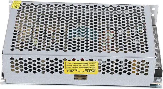 Alt view image 6 of 7 - Excellent Power Switching High Insulation Strength Switching Supply Switching Power Supply Electronic Components for Industrial Automation(S-200-5 (5V/40A/200W) AC110/220V±15%, Pink)