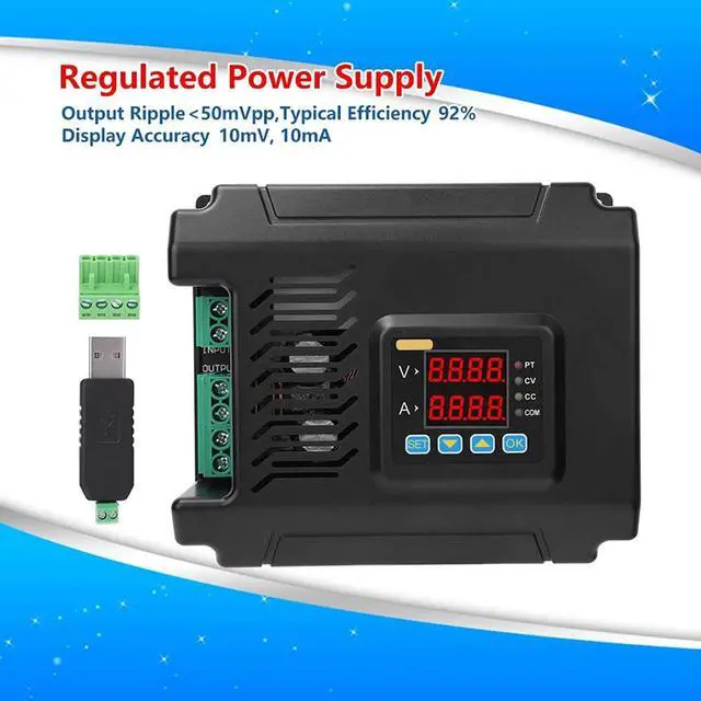 Alt view image 4 of 7 - Dc Power Supply, Large Output Power High Power Dc Bench Power Supply for Electricity Industrial for Battery Charging And Discharging