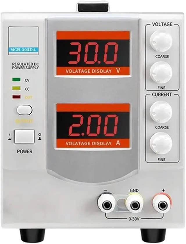 Main image of SECJSKJ Dc Power Supply MCH-302DA Power Supply 30V 2A Adjustable Digital DC Switching Power Supply Dc Power Supply Adjustable (Size : 110v)