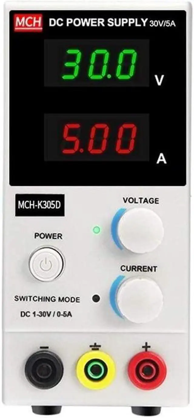 Alt view image 2 of 4 - SECJSKJ Dc Power Supply MCH-K305D Adjustable DC Power Supply 30V 5A Electronic Repair DC Experimental Power Supply Aging Test Dc Power Supply Adjustable (Size : 110V)
