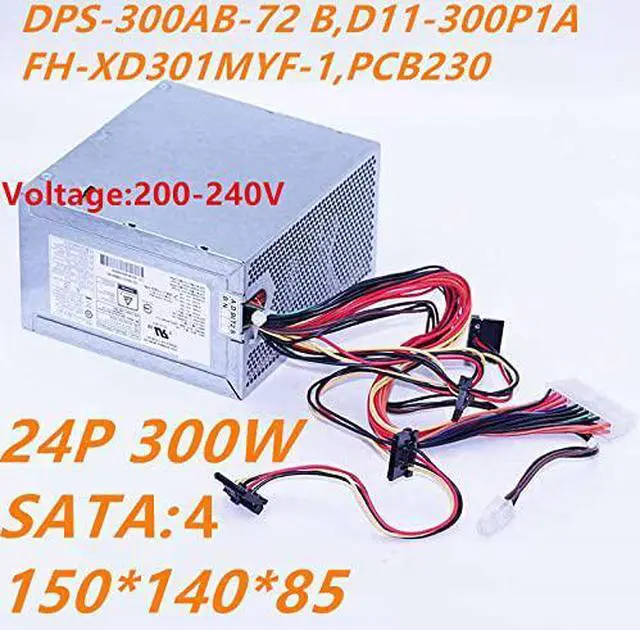 Alt view image 5 of 5 - PSU for 285 570 480 400 498 600 800 G1G2 G3 G4 300W Power Supply DPS-300AB-72 B D11-300P1A FH-XD301MYF-1 PCB230 PCB130
