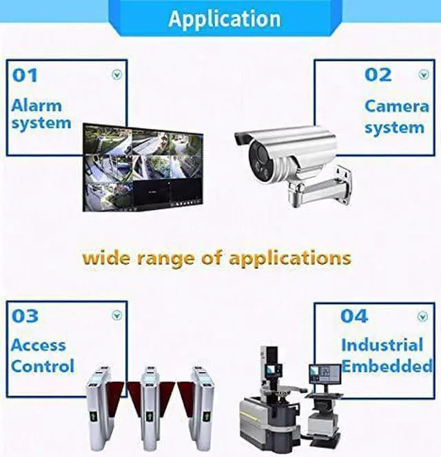 Alt view image 6 of 7 - Switching Power Supply 100-240VAC 12V 250W 20A Switch Mode Power Supply for CCTV Security Camera, with Cooling Fan, with PFC