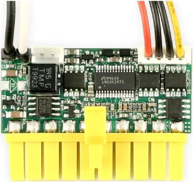 Alt view image 3 of 3 - PicoPSU-80 + 60W Adapter ATX/Mini-ATX Silent PC Complete Power Kit Cyncronix Rating