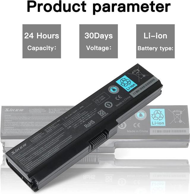 Alt view image 5 of 7 - New PA3817U-1BRS Laptop Battery for Toshiba Satellite C655 C675 C675D L645 L645D L655 L655D L675 L675D L745 L755 L755D P745 P755 P775 M645 A660 A655