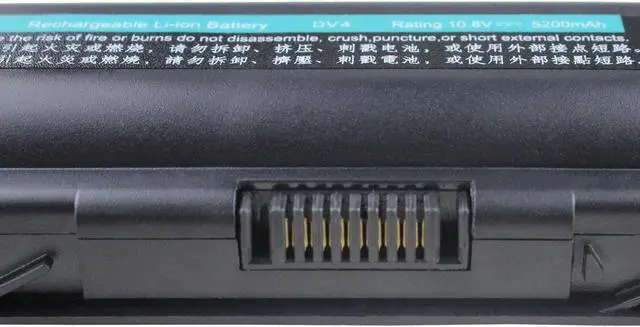 Alt view image 5 of 7 - DTK EV06 484170-001 Laptop Battery Replacement for HP G60 G61 G70 G71 Pavilion DV4-1000 / DV5-1000 / DV5-3000 / DV6-1000 / DV6-2000 / Compaq Presario CQ40 / CQ60 / CQ61 Series Notebook 10.8V 4400mAh