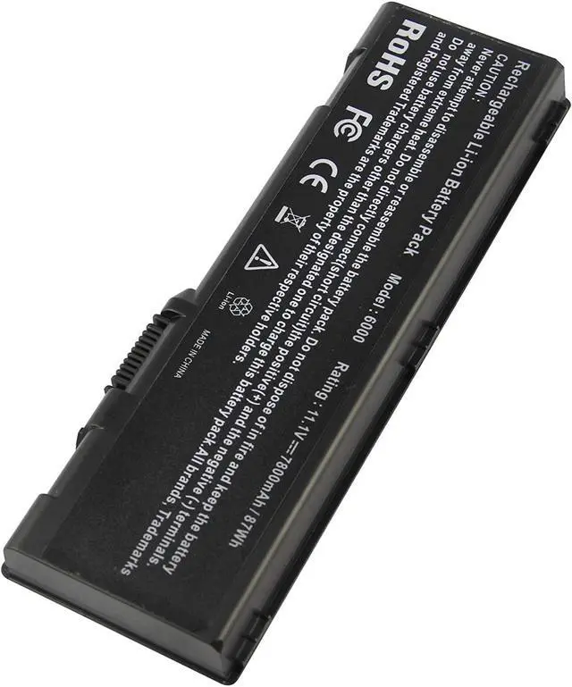 Alt view image 2 of 6 - Futurebatt 7800mAh Extended 9Cell Laptop Battery for DELL INSPIRON 6000 9200 9300 9400 E1705, XPS M170, XPS M1710, XPS Gen 2, Precision M6300, Precision M90, p/n 310-6321 310-6322 312-0339 D5318 U4873