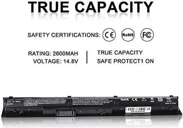Alt view image 5 of 7 - New Replacement RI04 RI06XL Notebook Battery for HP ProBook 450 455 470 G3 Envy 15-Q001TX Laptop Series Fit P/N Spare 805294-001 811063-421 805047-851 P3G15AA HSTNN-DB7B HSTNN-PB6Q -12 Months Warranty