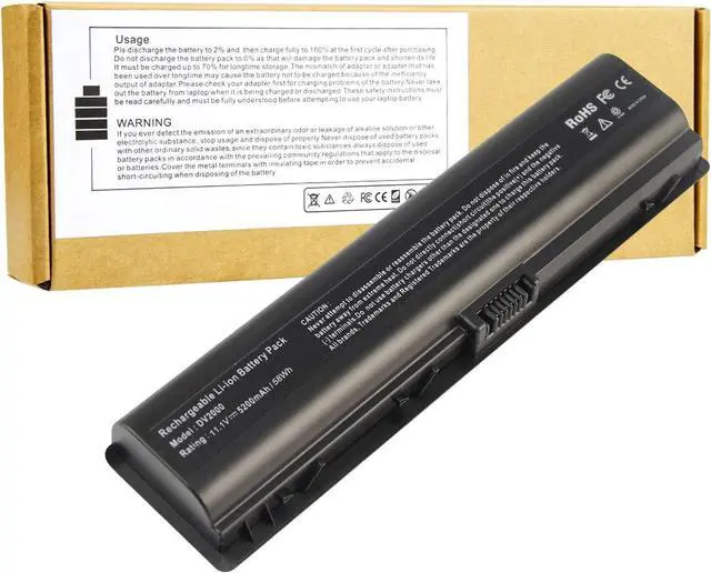 Main image of Laptop Battery for HP Pavilion DV2000 DV2100 dv2200 dv2400 dv6000 dv6100 dv6300 dv6500 dv6700 Compaq Presario C700 Battery