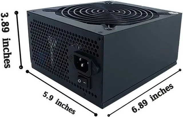 Alt view image 5 of 6 - Modular Mining Power Supply 2000W 110-240V, Active PFC Power Supply Mining PC Power for 8 GPU Ethereum Miner with Auto-Thermally Controlled Fan Supply