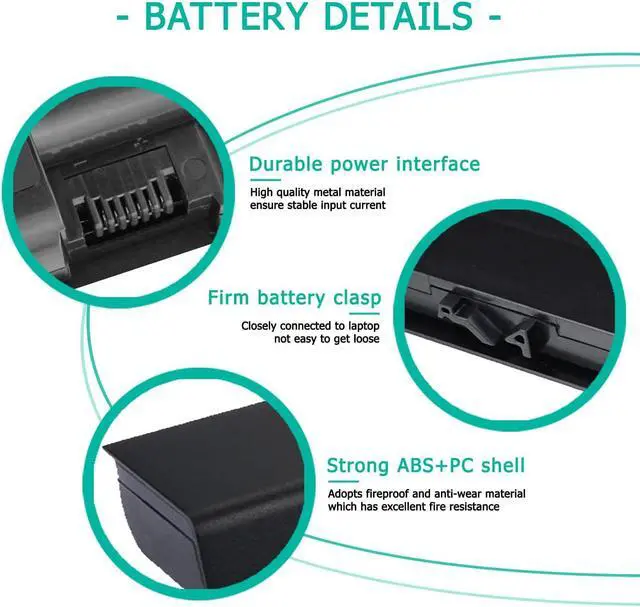 Alt view image 3 of 7 - PR06 PR09 Laptop Battery for HP Probook 4545s 4540s 4535s 4530s 4440s 4435s 4431s 4430s 4330s Series, fit for P/N QK646AA QK646UT 633733-1A1 633733-321 633805-001 650938-001 PR06 PR09