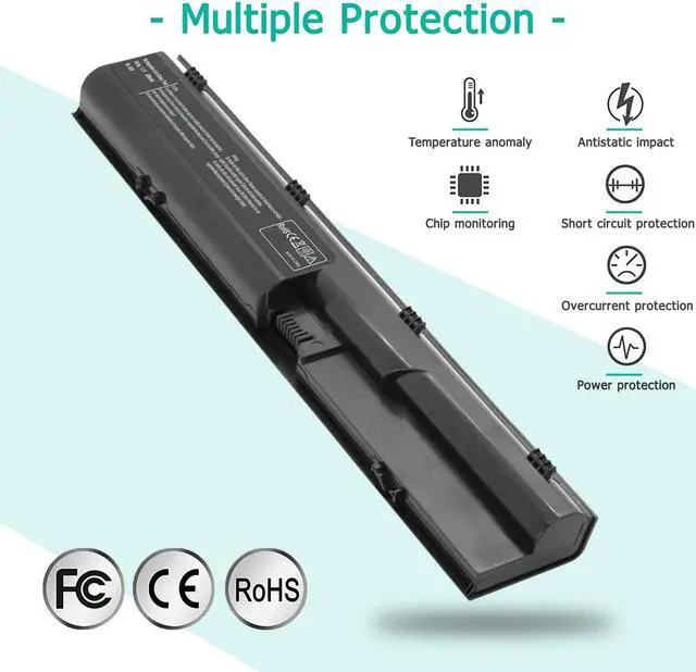 Alt view image 6 of 7 - PR06 PR09 Laptop Battery for HP Probook 4545s 4540s 4535s 4530s 4440s 4435s 4431s 4430s 4330s Series, fit for P/N QK646AA QK646UT 633733-1A1 633733-321 633805-001 650938-001 PR06 PR09