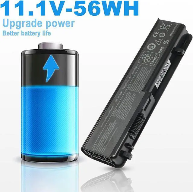 Alt view image 2 of 7 - Laptop Battery for Dell Studio Series 1745 1747 1749,Compatible P/N: N855P U164P U150P N856P M905P 312-0186