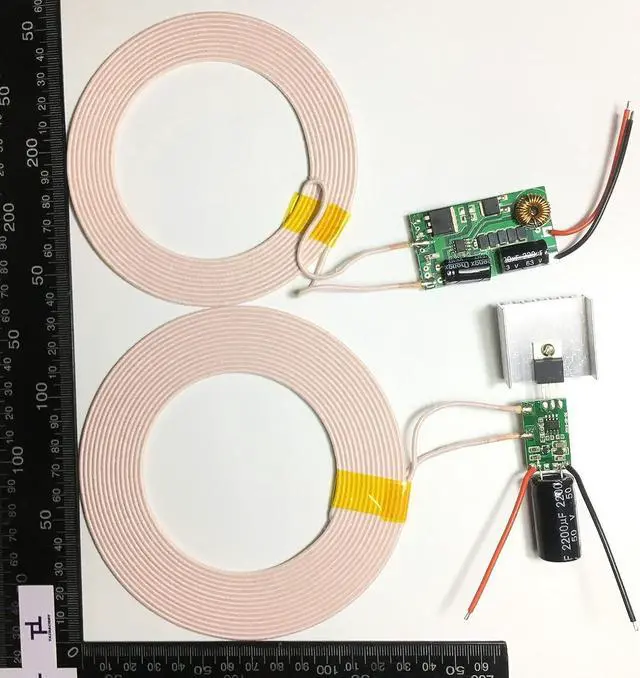 Alt view image 3 of 6 - Taidacent 24-36V Input 12V 4A Output Wireless Charging Module Wireless Power Supply Module (12V4A)