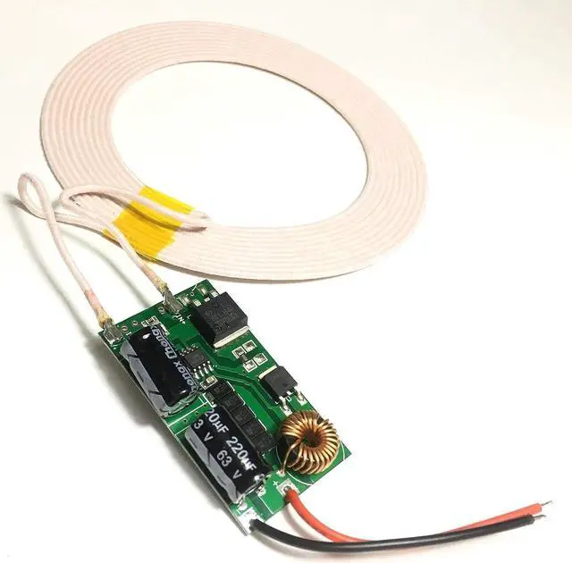 Alt view image 5 of 6 - Taidacent 24-36V Input 12V 4A Output Wireless Charging Module Wireless Power Supply Module (12V4A)