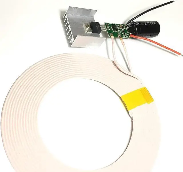 Alt view image 6 of 6 - Taidacent 24-36V Input 12V 4A Output Wireless Charging Module Wireless Power Supply Module (12V4A)