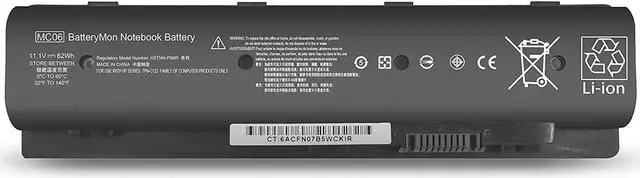 Main image of BatteryMon MC06 Laptop Battery for HP Envy M7-N000 M7-N100 15-AE100 17-N000 17-R000 M7-n109d M7-n011dx Notebook, P/N: MC06062 N2L86AA TPN-C123 HSTNN-PB6L 804073-851 805095-001 806953-851