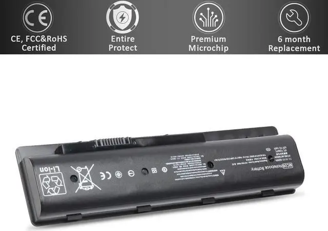 Alt view image 7 of 7 - BatteryMon MC06 Laptop Battery for HP Envy M7-N000 M7-N100 15-AE100 17-N000 17-R000 M7-n109d M7-n011dx Notebook, P/N: MC06062 N2L86AA TPN-C123 HSTNN-PB6L 804073-851 805095-001 806953-851
