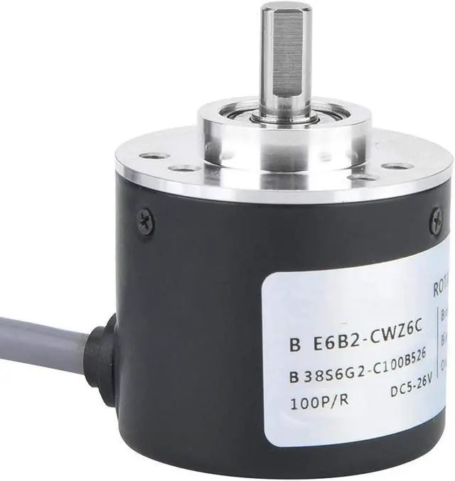 Main image of Incremental Encoder, E6B2-CWZ6C ASIC Devices Encoder for Power Supply Reverse Wiring Protection Conversion(100P/R)