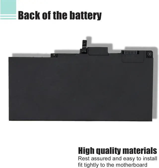 Alt view image 4 of 7 - BOWEIRUI Replacement Laptop Battery for Hp TA03XL (11.55V 51Wh) EliteBook 755 G4 840 G4 848 G4 850 Series HSTNN-IB7L 854047-1C1 854108-850 996QA101H TA03051XL HSTNN-172C-4 HSTNN-175C-5 HSTNN-I72C-4