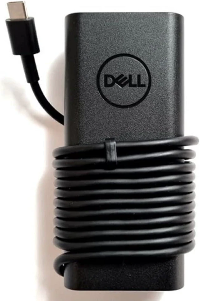 Alt view image 5 of 5 - Dell Slim USB-C 45-Watt Laptop Charger, Type-C Power Adapter, AC Adapter 1 Meter Cord, OEM Components - Black