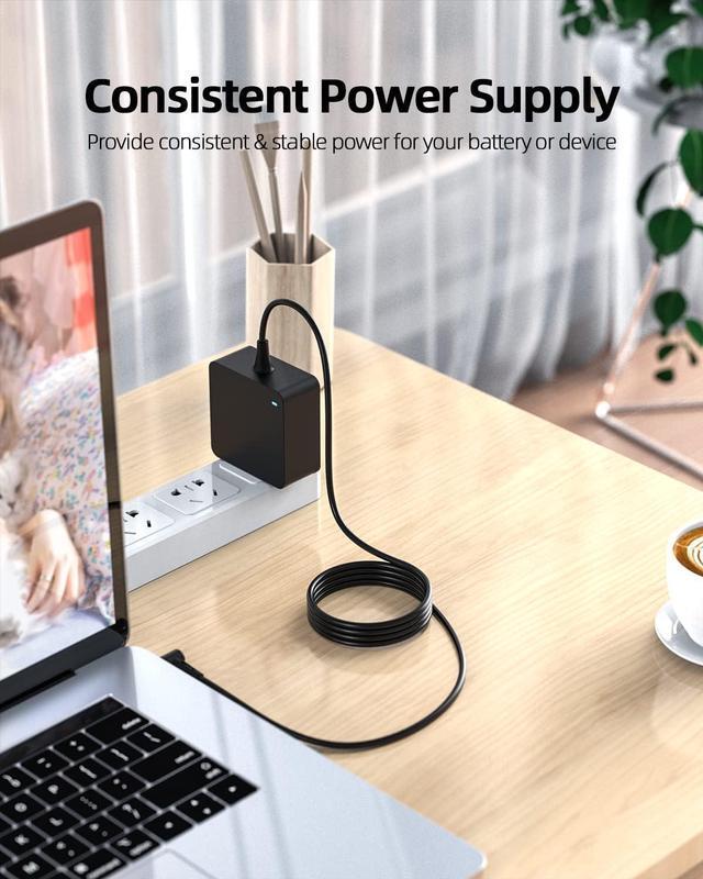 Alt view image 7 of 7 - AC Charger Fit for Asus Vivobook X555L X555LA X555Y X555YA X555LB X555LF X555LJ X555U X555UB X555UJ X555C X555CA X555D X555DA X555DG X555QA X555QG X555Q X555 Laptop Power Supply Adapter Cord