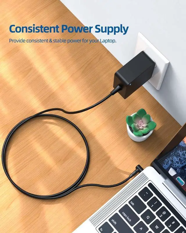 Alt view image 7 of 7 - 65W 45W AC Charger Fit for Asus Vivobook S S14 S15 15 S412FA S412F S412 S15 S512FL S512FA S512F S512 Laptop Power Supply Adapter Cord