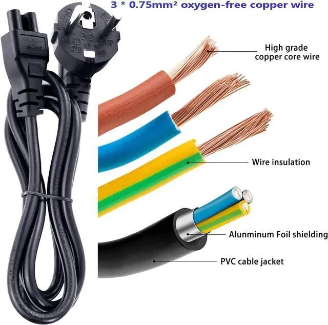 Alt view image 5 of 7 - DTK 19.5V 2.31A 45W HP Ac Laptop Charger for Pavilion, Elitebook Folio, HP Stream Adapter for Notebook Computer PC Power Cord(Blue Tip : 4.5 X 3mm)