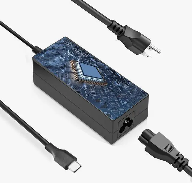 Alt view image 5 of 7 - 65W Type C Charger Adapter for Samsung Galaxy Book Pro 360 NP950QDB NP930QDB NP935QDC Galaxy Book Pro NP950XDB NP930XDB 15.613.3 Galaxy Book NP750TDA-XD2US USB C Laptop Power Charging Cord Supply.