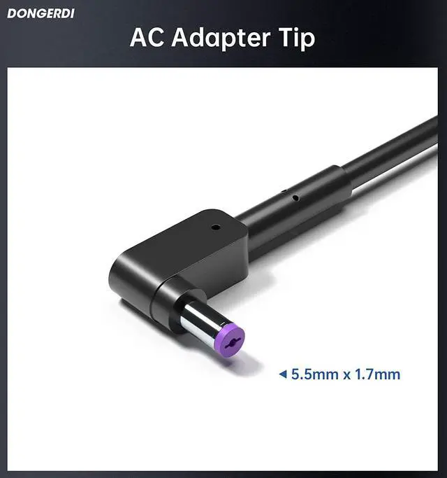 Alt view image 2 of 7 - 135W Charger Fit for Acer Nitro 5 Gaming Laptop, Acer AN515 AC Adapter Power, Acer ADP-135KB T 19V 7.1A 135 Watt Supply Cord