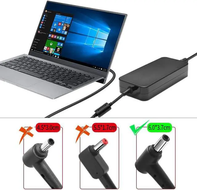 Alt view image 5 of 5 - 240W ADP-240EB B AC Charger for Asus Zephyrus S G14 G15 G16 S15 S17 M16 Zephyrus Duo 15 16 GX550 GX650RM ROG Strix G15 G16 G17 Scar 15 17 TUF Gaming F15 A15 F17 A17 ProArt Studiobook Pro Laptop