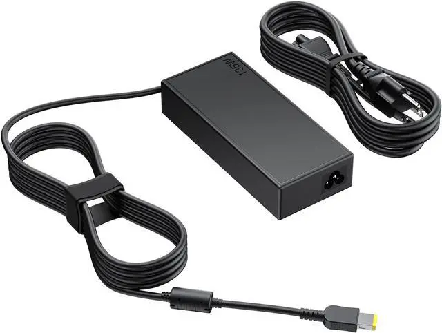 Alt view image 6 of 7 - 135W Charger for  Thinkpad X1 Extreme Gen 1 2 3 4 5 4X20E50558 888015027 ADL135NDC3A Laptop Adapter Slim Tip