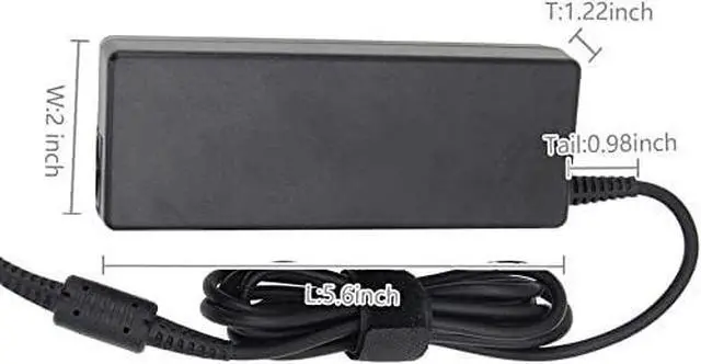 Alt view image 2 of 7 - 15.6V 7.05A AC Power Adapter CF-AA5713A2E Compatible with Panasonic TOUGHBOOK CF-31 CF-52 CF-53 CF-AA5713A M1 CF-AA5713A Laptop Charger