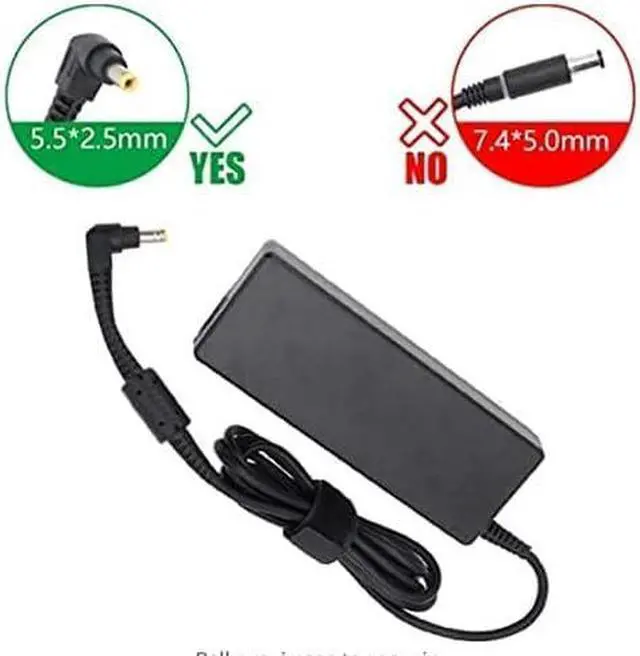 Alt view image 7 of 7 - 15.6V 7.05A AC Power Adapter CF-AA5713A2E Compatible with Panasonic TOUGHBOOK CF-31 CF-52 CF-53 CF-AA5713A M1 CF-AA5713A Laptop Charger