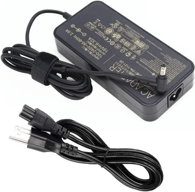 Alt view image 6 of 7 - 120W AC Adapter Compatible  Laptop Charge A15-120P1A PA-1121-28 ROG GL551J GL552VW GL553V GL752VW GL753VE N550JK N550JX ZX53VW FX53VD G56JK N56JR VivoBook Q550L X550 X750J X750JA Laptop