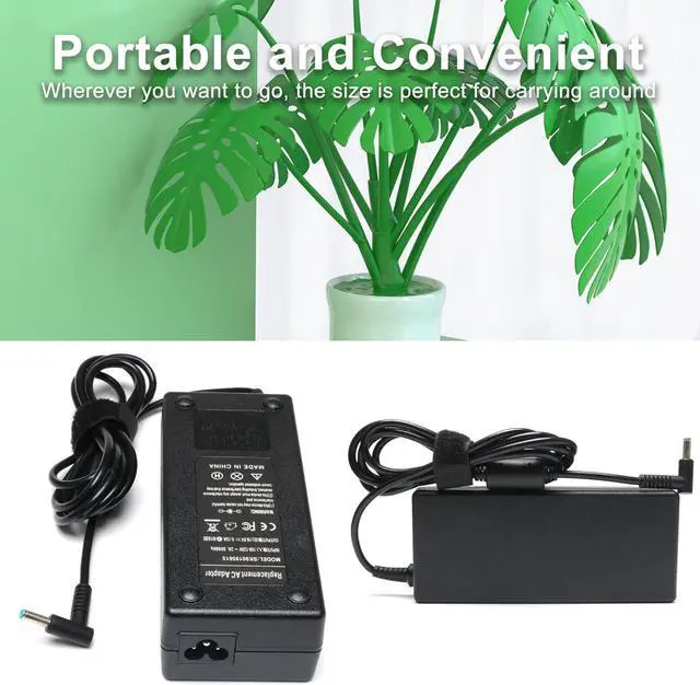 Alt view image 4 of 5 - 120W Charger Compatible for USB-C Dock G5 Power Cord L41856-001 for HP Dock G5 5TW10UT 5TW10AA 5TW10AA#ABB 5TW10UT#ABA USB-C/A Universal Dock G2 5TW13AA HP Docking Station 19.5V 6.15A AC