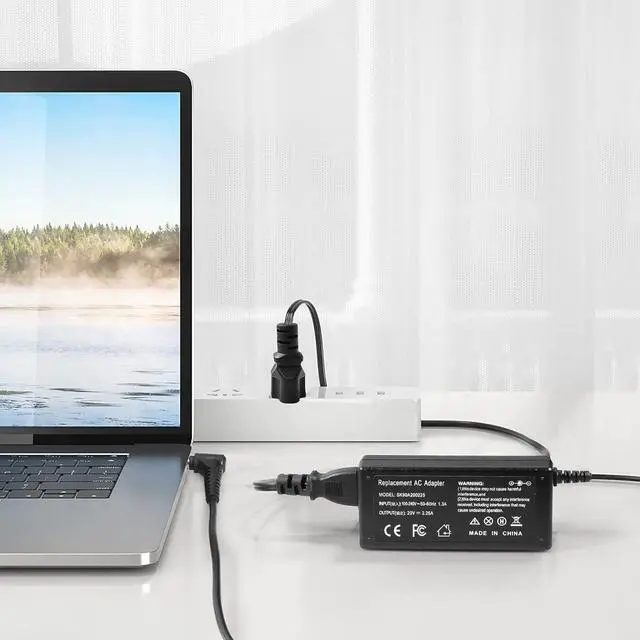 Alt view image 3 of 7 - 65W Charger for Lenovo Laptop - IdeaPad 1 3 5, Flex 4 5 6 1470 1480, Lenovo V14 V15 V17 G2 G3 G4 Adapter;IdeaPad 110 110s 310 330 330s 520 530s 710s L340 S145 S340 S540; Yoga 720 710 510 Power Supply