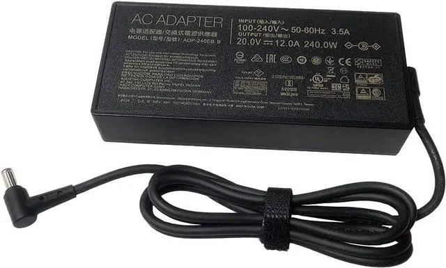 Main image of ZZZ New Compatible with ASUS ADP-240EB B 20V 12A 240W 6.0 x 3.7mm AC Adapter Notebook Charger ROG 15 GX550LXS RTX2080 Laptop Power Supply, AD065G2Uz