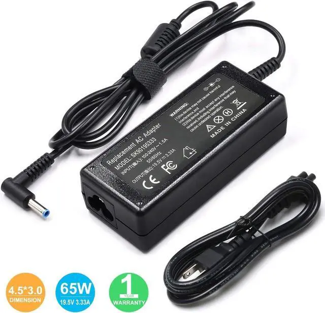 Alt view image 7 of 7 - 19.5V 3.33A 65W Laptop Charger for HP (All Series) 741727-001 Replacement AC Power Adapter Charger for Hp ProBook 640 G2 440 G3 440 G5 450 G3 450 G4 450 G5 450 G6 470 G3 650 G2 740015-002 Laptop