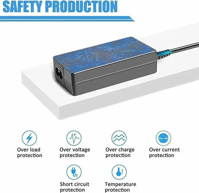 Alt view image 3 of 4 - CJP-Geek AC Adapter Compatible with Motion Computing R12 12.5" Rugged Tablet PC Power Supply Charger