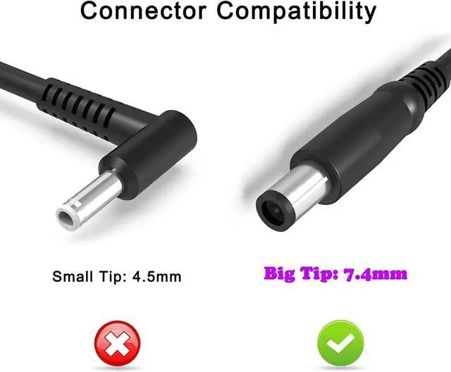 Alt view image 2 of 5 - 230W Charger for HP Omen X 2S 15, Z2 Mini G4, Thunderbolt Dock 230W G2 2UK38AA Zbook 15 17 G2 19.5V 11.8A TPN-LA10 925141-850 Power Supply Adapter Cord