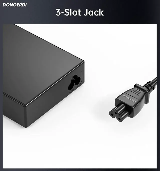Alt view image 3 of 7 - 180W 150W MSI Charger for MSI Katana GF66 GF76 Pulse GL66 GL76 MSI Stealth 15M Sword Crosshair 15 17 Creator M16 A17-180P4B A18-150P1A AC Adapter
