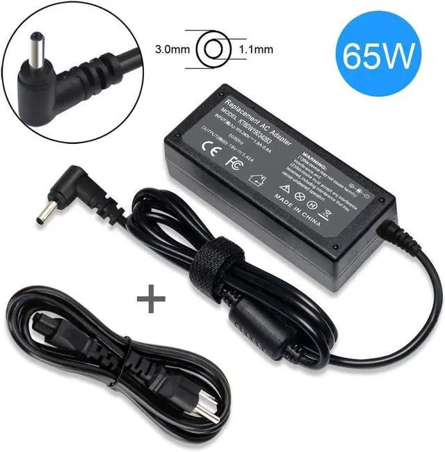 Alt view image 6 of 7 - 65W 45W Charger for Acer Aspire 1 3 5 Series A315-23 A315-24P A315-24PT A315-58 A315-59 A515-44 A515-45 A515-46 A515-54 A515-55 A515-56 A115-32 N20C5 N15Q9 S5-371 S7-392 Laptop Power Supply