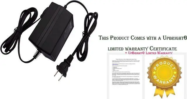 Alt view image 2 of 3 - UpBright 9V AC/AC Adapter Compatible with Vintage Atari CO61636 Atari 1027 Printer,1090XL Interface 1200XL 400 800 810 822 850 1010 1020 1050 XF551 Game Systems 9VAC AC9V Power Supply Cord Charger PSU