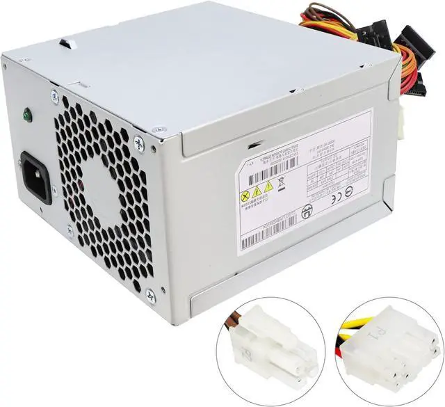 Alt view image 2 of 7 - LXun Upgraded New DPS-350AB-20A 350W ATX Power Supply Compatible with HP ProLiant ML310e G8, Model 671310-001 686761-001 DPS-350AB-20 A PSU 24 Pins Power Supply