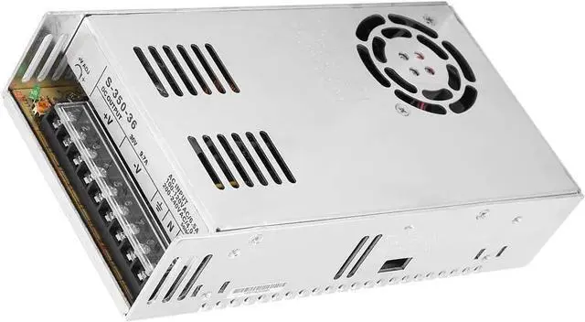 Alt view image 5 of 7 - Power Supply, S-350-36 Switching Power 36V 350W Security Monitoring Industrial AC Power Supply 9.7A Output Voltage: 36V