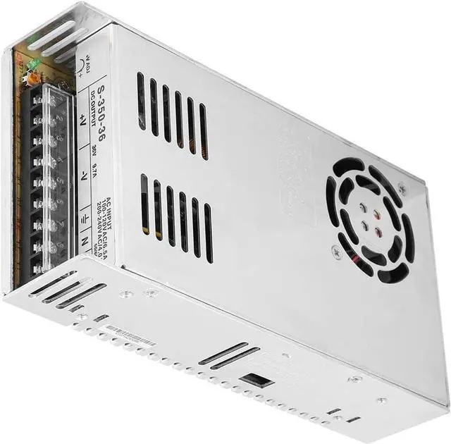 Alt view image 6 of 7 - Power Supply, S-350-36 Switching Power 36V 350W Security Monitoring Industrial AC Power Supply 9.7A Output Voltage: 36V