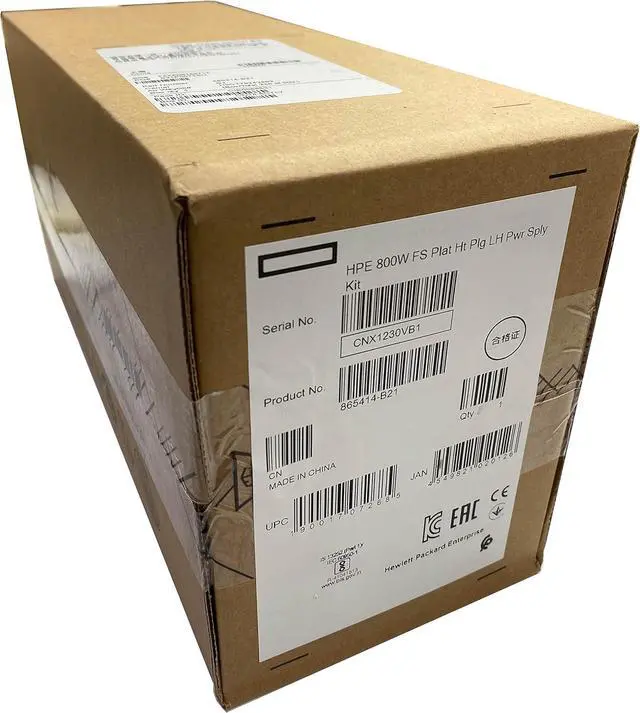 Alt view image 3 of 7 - New 800W Flex Slot Platinum Hot Plug Low Halogen Power Supply Kit Compatible with HPE Server 865414-B21 865409-002 P38995-B21 P39385-001