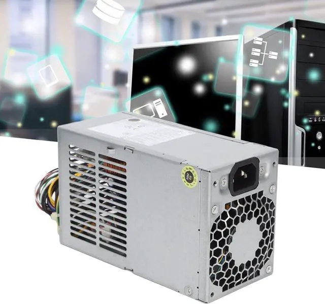 Alt view image 3 of 7 - 240W Replacement Power Supply for HP Replacement for HP ProDesk 400 600 800 G1 SFF AC